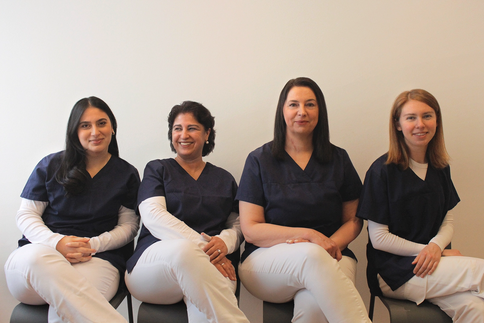 Das zugewandte Team der medizinischen Fachangestellten aus der Gastroenterologischen Gemeinschaftspraxis Bremen.